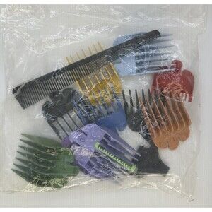 Wahl Clipper USA Color Pro Complete Comb Guide Set New